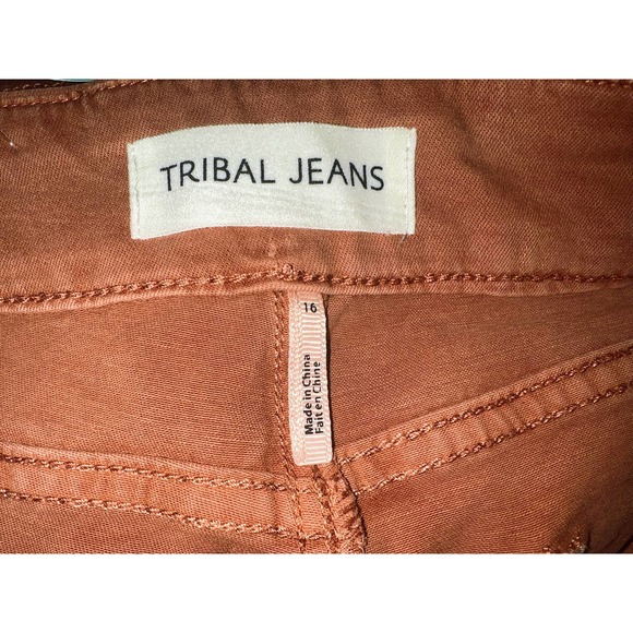 Stich Fix Exclusive Tribal Jeans Mid-Rise Straight Ankle Jeans / Size 16 - Picture 3 of 4